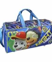 Blauwe paw patrol tas voor jongens 42 cm