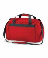 Compacte weekendtas rood 26 liter