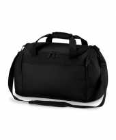 Compacte weekendtas zwart 26 liter