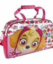 Roze paw patrol tas voor meisjes 39 cm